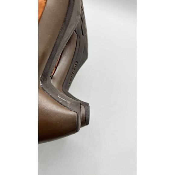 Merrell Evera Chase Tan Leather 3'' Heel Slingback Cycling Sandal J58052 Size 9 - Picture 12 of 14